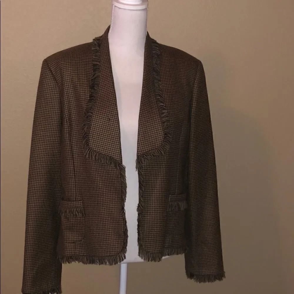 Brooksfield Donna NWOT Blazer 💯 wool impeccable